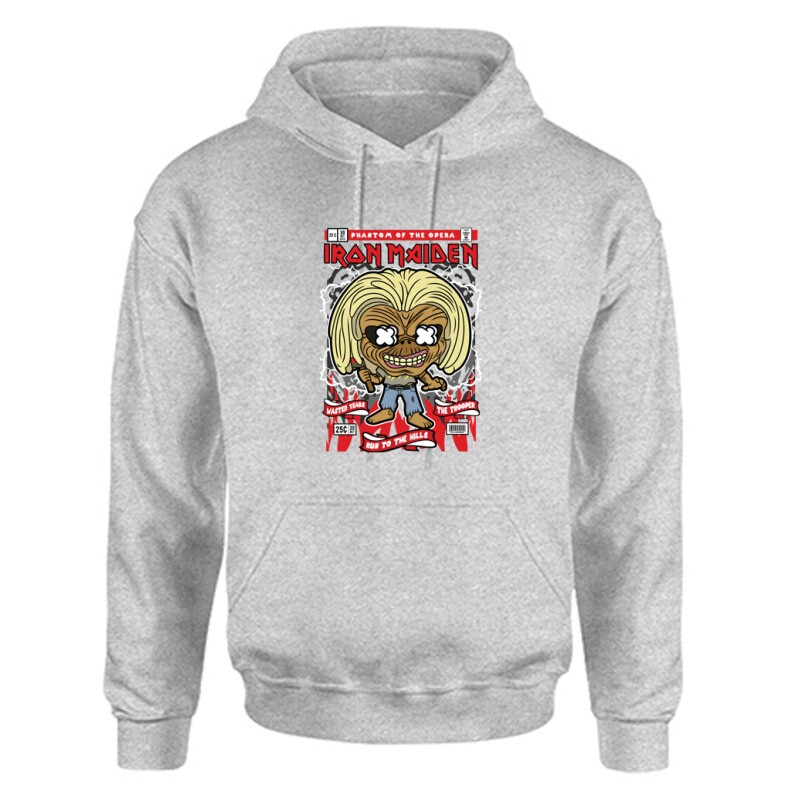 Iron Maiden Unisex Kapucnis Pulcsi