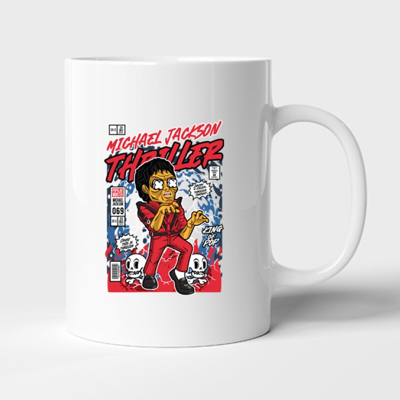 Michael Jackson thriller Bögre