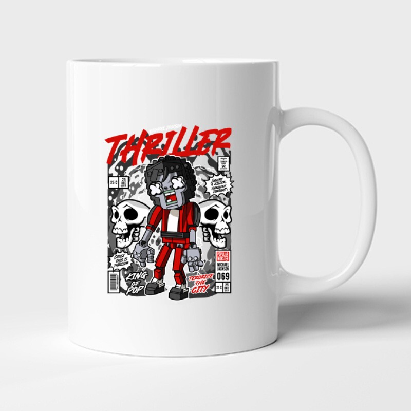 Michael Jackson thriller 2 Bögre