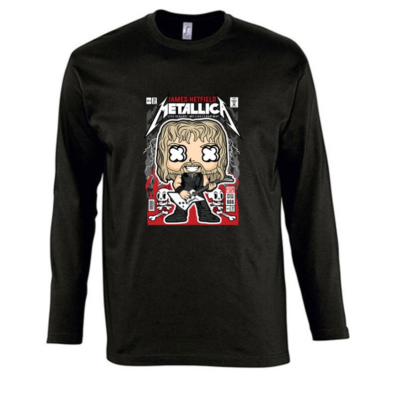James Hetfield Metallica Hosszú Ujjú Póló