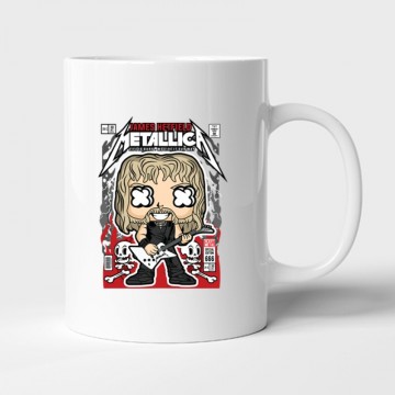 James Hetfield Metallica Bögre