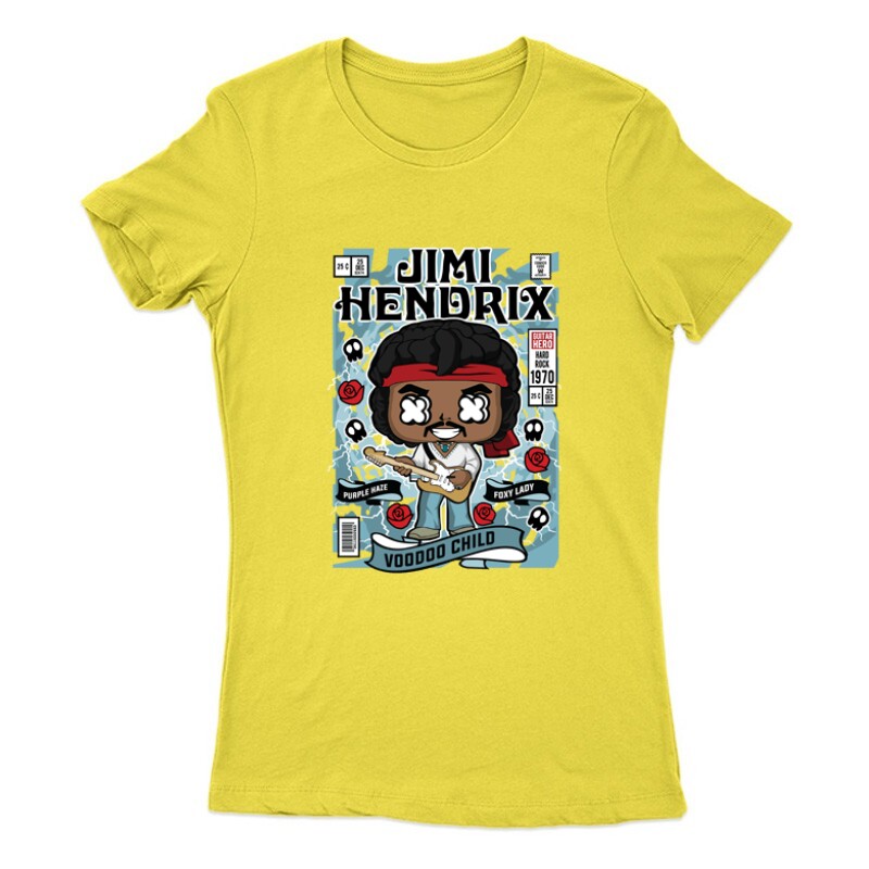 Jimi Hendrix Női Póló