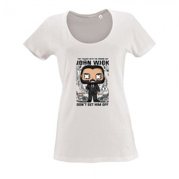 John Wick Női O Nyakú Póló