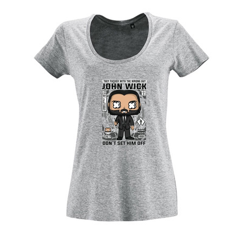John Wick Női O Nyakú Póló