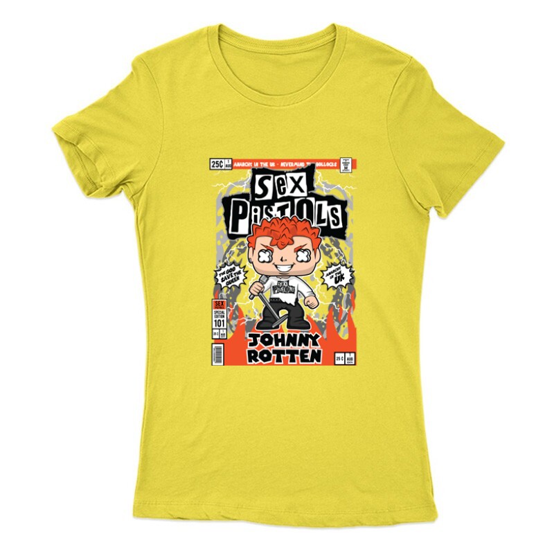 Johnny Rotten Sex Pistols Női Póló