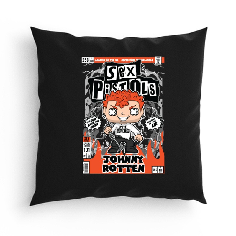 Johnny Rotten Sex Pistols Párna