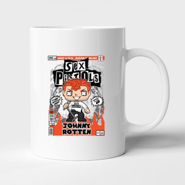 Johnny Rotten Sex Pistols Bögre