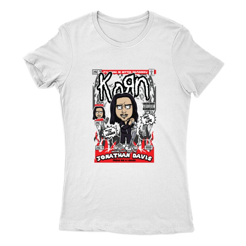 Jonathan Davis Korn Női Póló