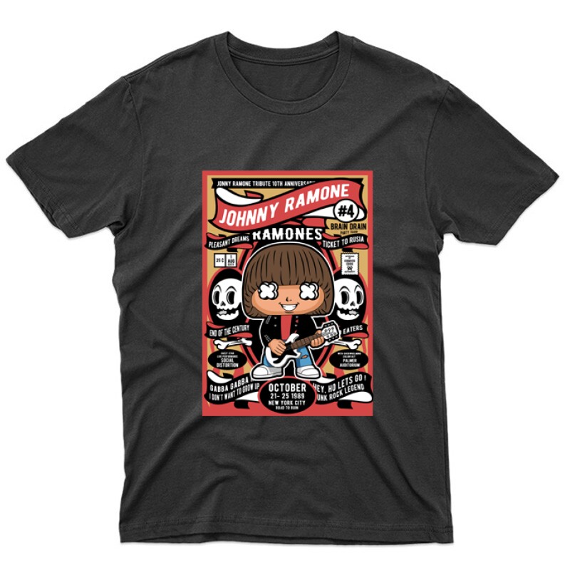 Johnny Ramone Unisex Póló