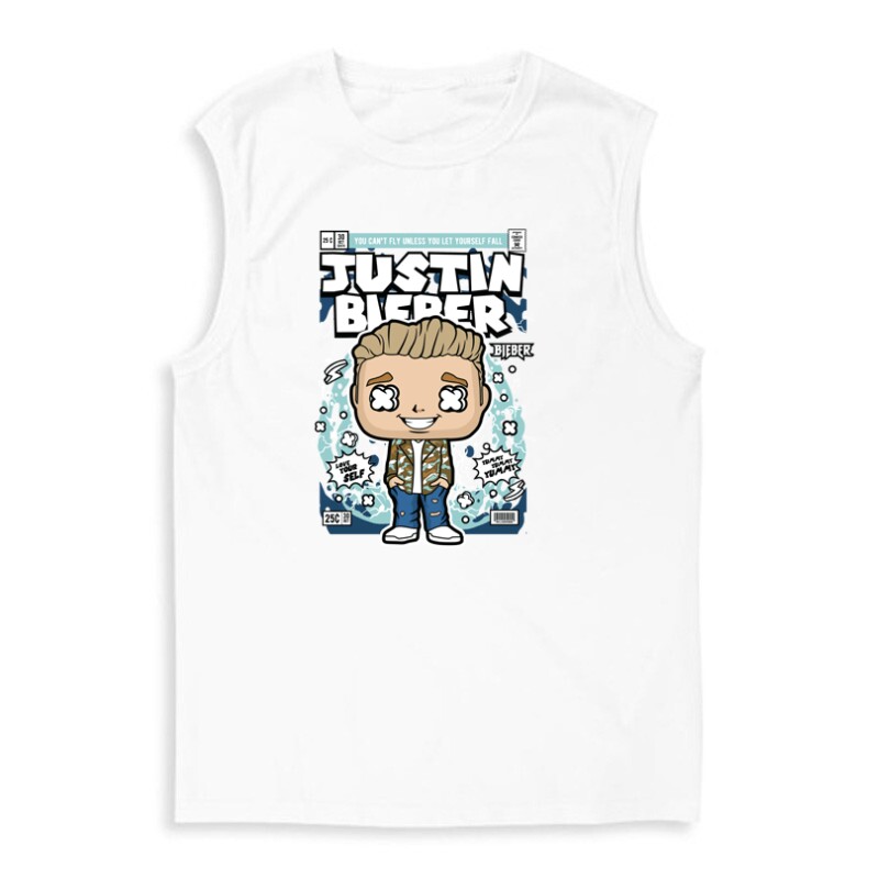 Justin Bieber Férfi Trikó