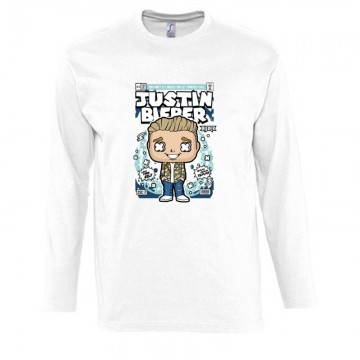 Justin Bieber Hosszú Ujjú Póló