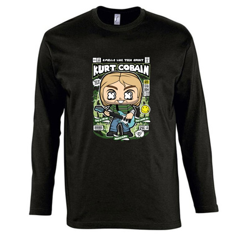 Kurt Cobain Hosszú Ujjú Póló