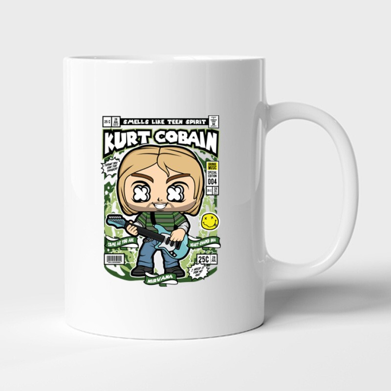 Kurt Cobain Bögre