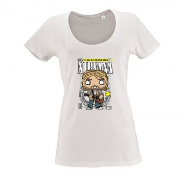 Nirvana Női O Nyakú Póló