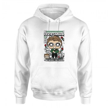 Lewis Capaldi Unisex Kapucnis Pulcsi