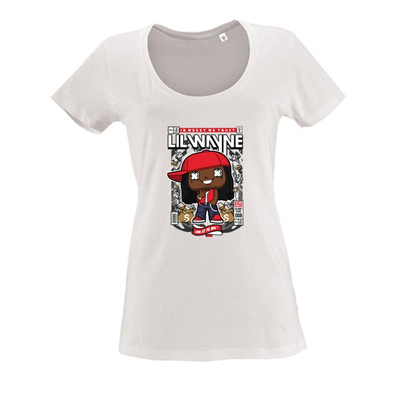 Lil Wayne Női O Nyakú Póló