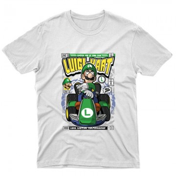 Luigi Karting Unisex Póló