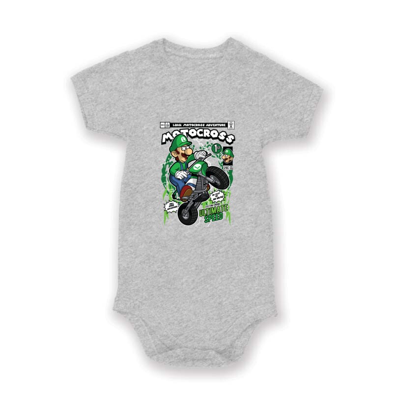 Luigi Motocross Baby Body