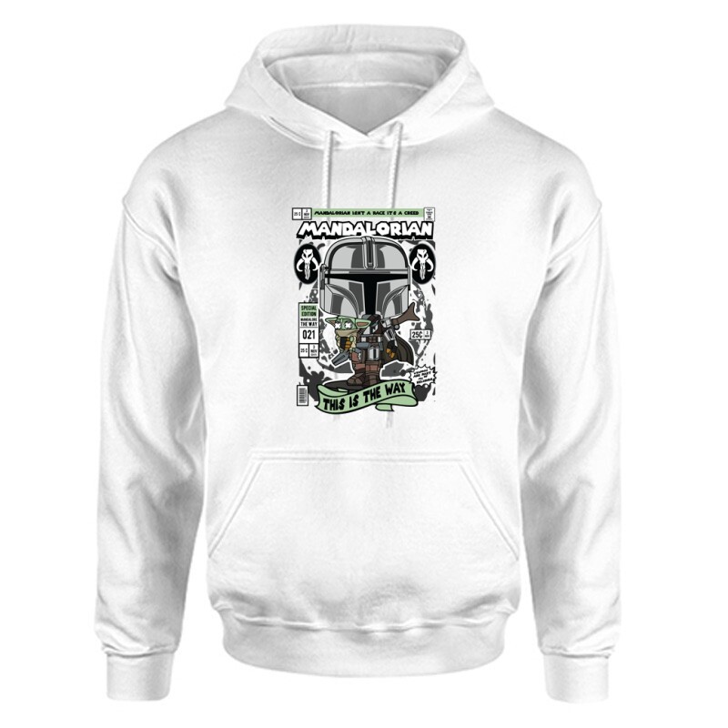 The Mandalorian Unisex Kapucnis Pulcsi