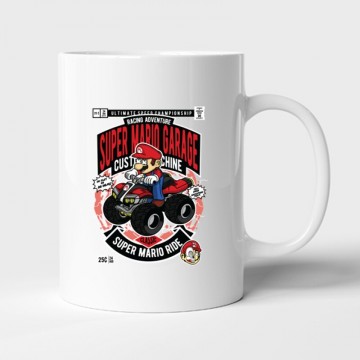 Super Mario garage Bögre