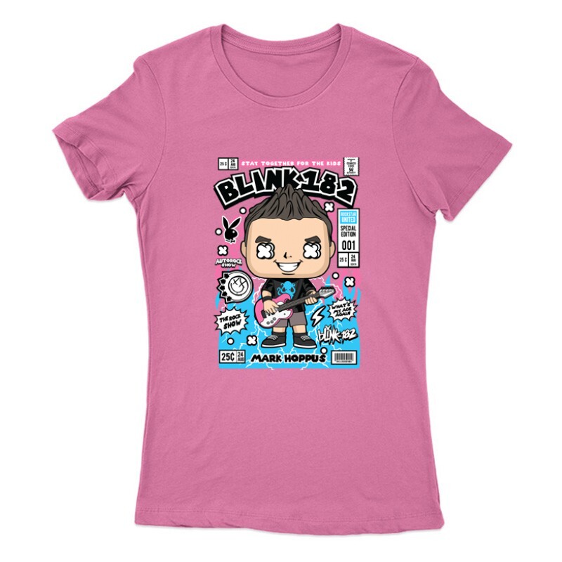 Mark Hoppus Blink 182 Női Póló