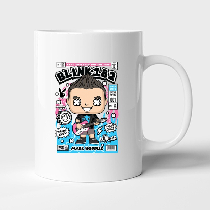 Mark Hoppus Blink 182 Bögre
