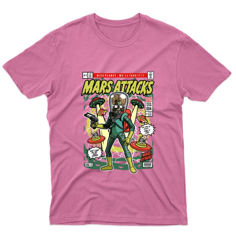 Mars Attacks Unisex Póló
