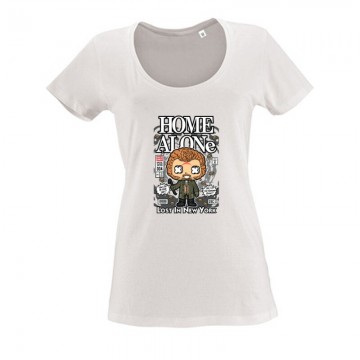 Home Alone Női O Nyakú Póló