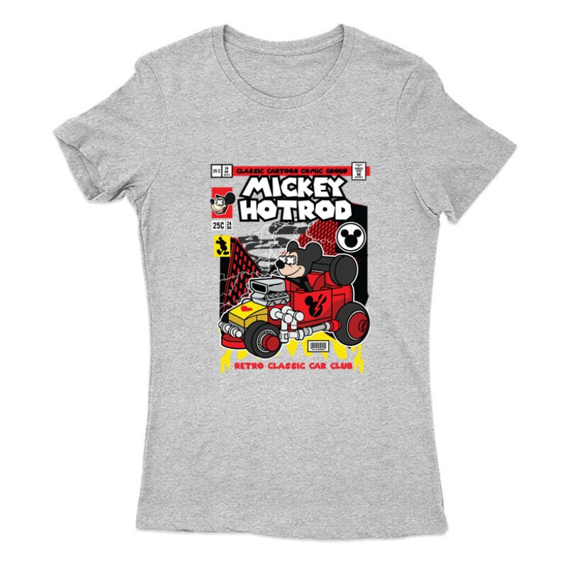 Mickey Hotrod Női Póló