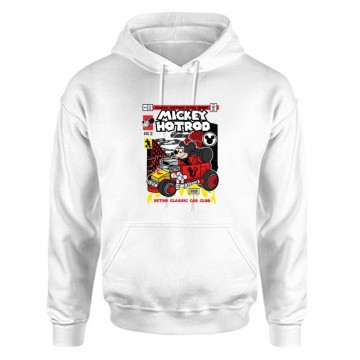 Mickey Hotrod Unisex Kapucnis Pulcsi