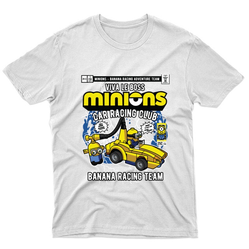 Minions Car Team Unisex Póló