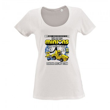 Minions Car Team Női O Nyakú Póló