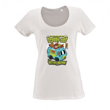 Scooby Doo Mystery Machine Női O Nyakú Póló
