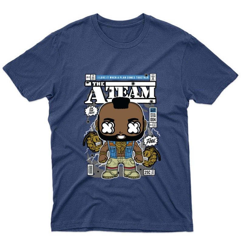 The A Team Mr T Unisex Póló