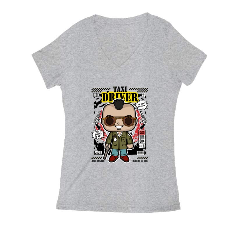 Robert De Niro Taxi driver Női V Kivágott póló