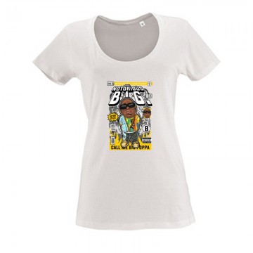 The notorious BIG Női O Nyakú Póló