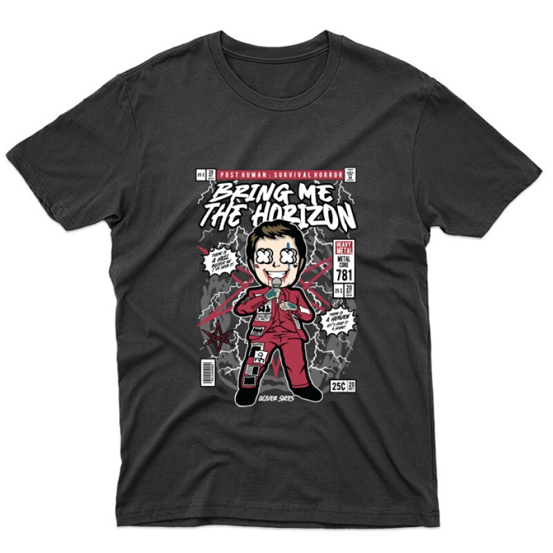 Oliver Sykes bmth Unisex Póló