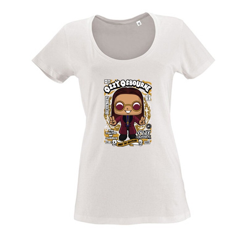 Ozzy Osbourne Női O Nyakú Póló
