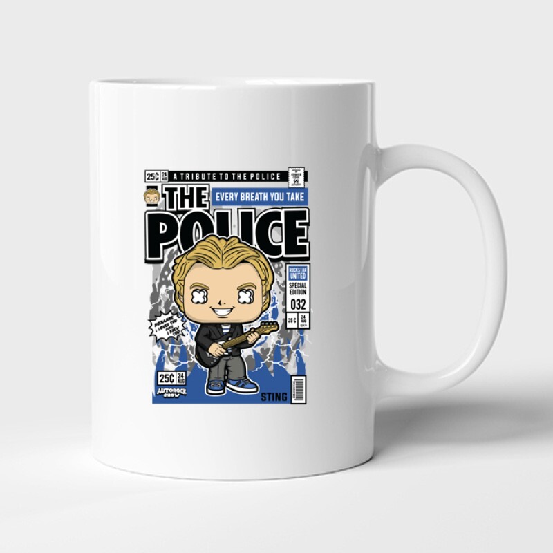 The Police Sting Bögre