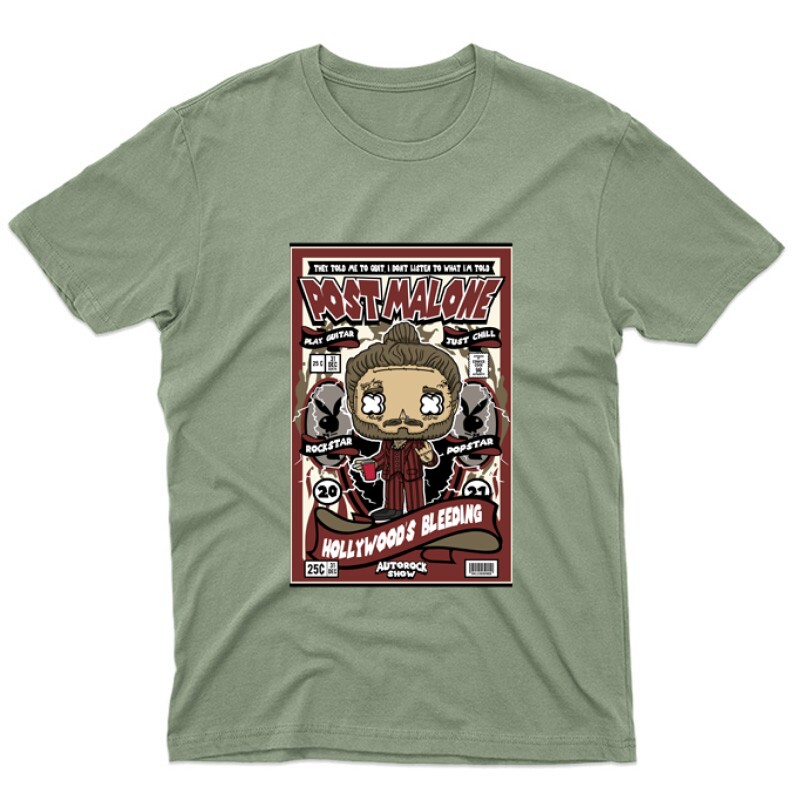 Post Malone Hollywood’s Bleeding Unisex Póló