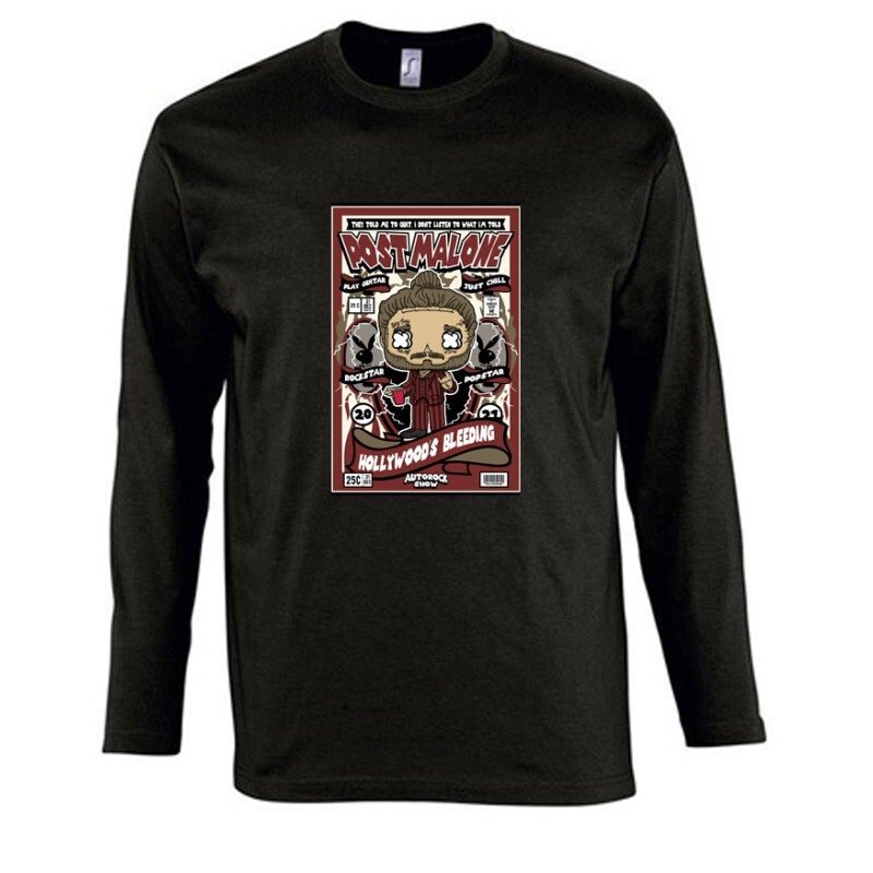 Post Malone Hollywood’s Bleeding Hosszú Ujjú Póló