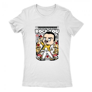 He Will Rock You Freddie Mercury Női Póló