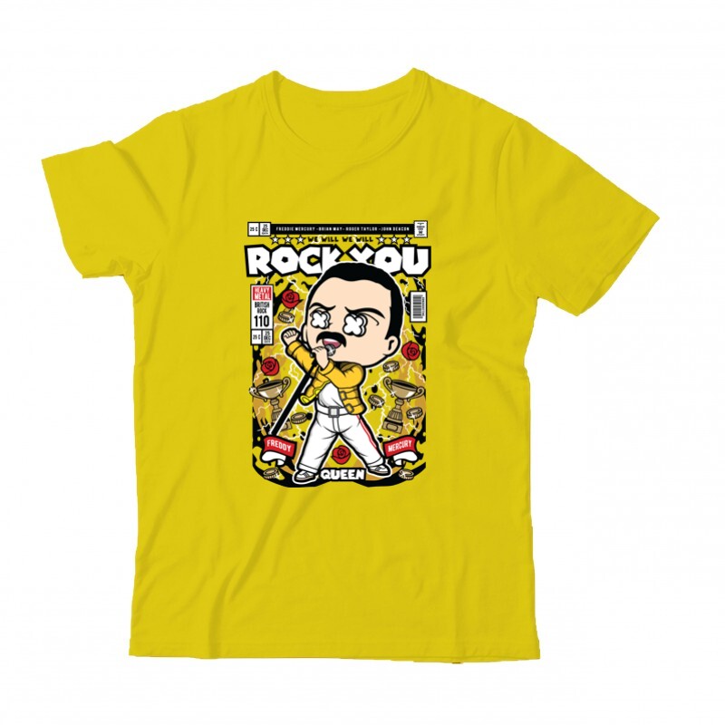 He Will Rock You Freddie Mercury Gyermek Póló