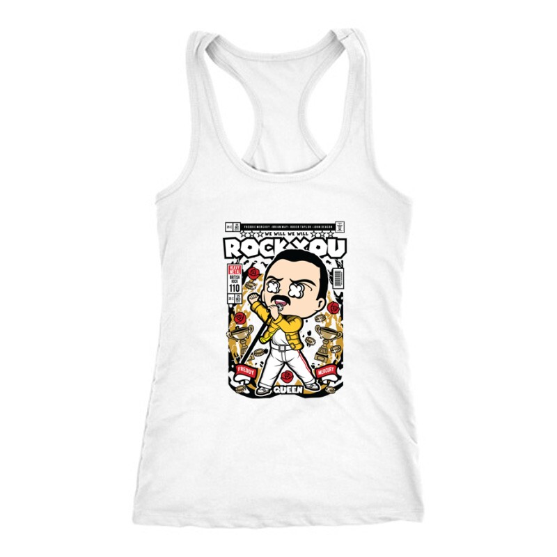 He Will Rock You Freddie Mercury Női Trikó