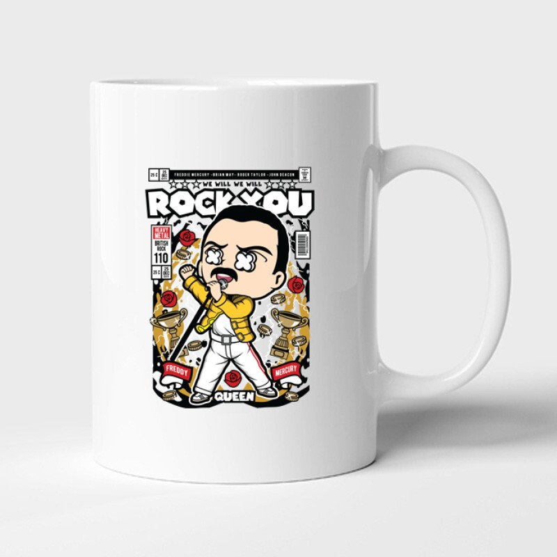 He Will Rock You Freddie Mercury Bögre