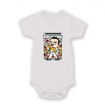 He Will Rock You Freddie Mercury Baby Body