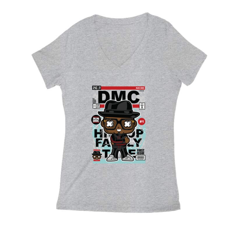 Run–D.M.C. Női V Kivágott póló