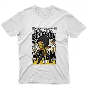 Mortal combat Scorpion Unisex Póló