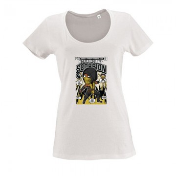 Mortal combat Scorpion Női O Nyakú Póló