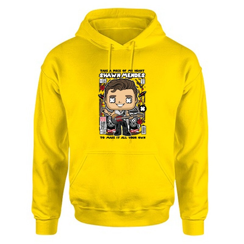 Shawn Mendes Unisex Kapucnis Pulcsi